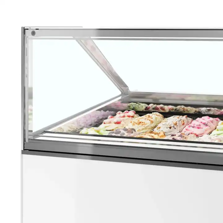 Vitrine expositora para gelados com display ventilado  MILLENNIUM ST20