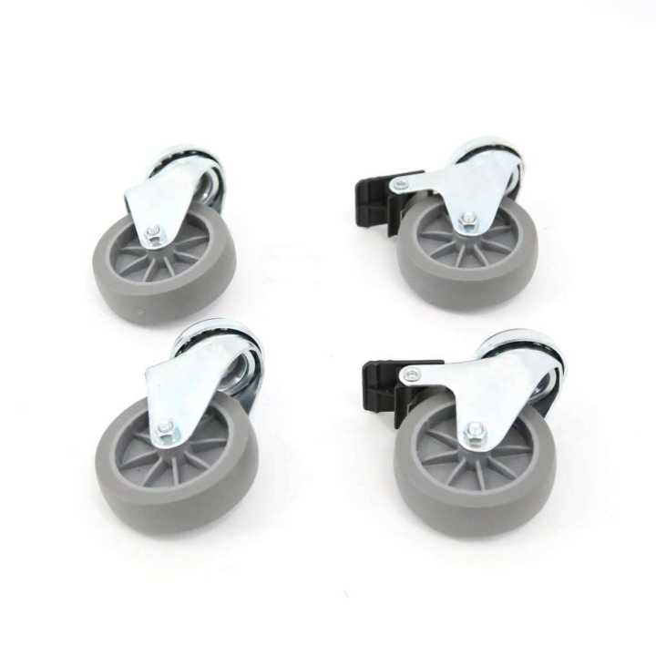 Kit de Rodas de 75 mm para Equipamento de Padaria (4 un.)