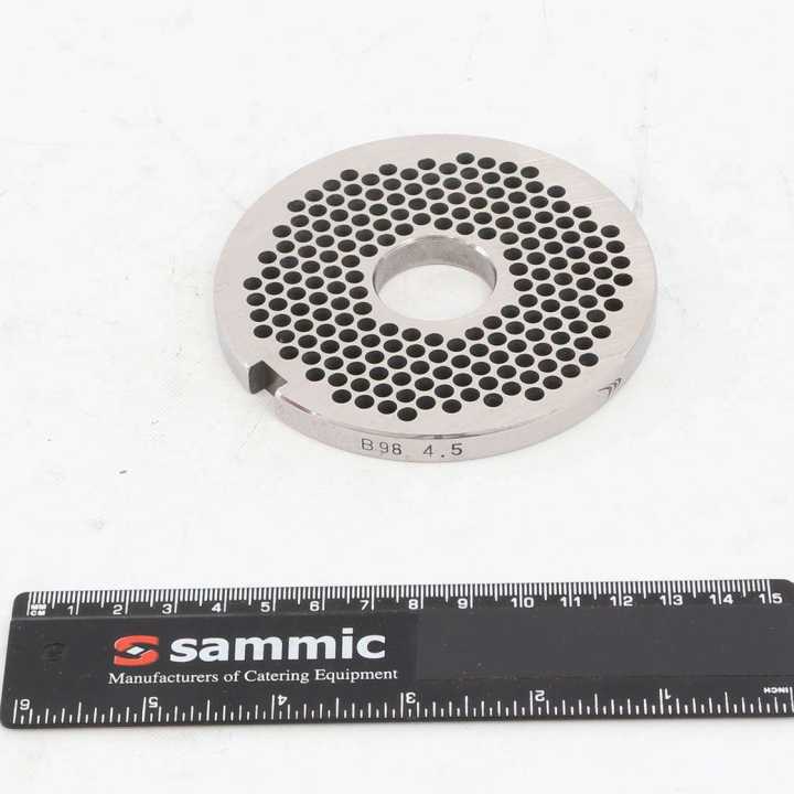 Placa para Picadora de Carne Unger 32-R 4.5 mm