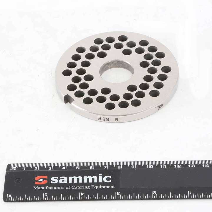 Placa para Picadora de Carne Unger 8 mm