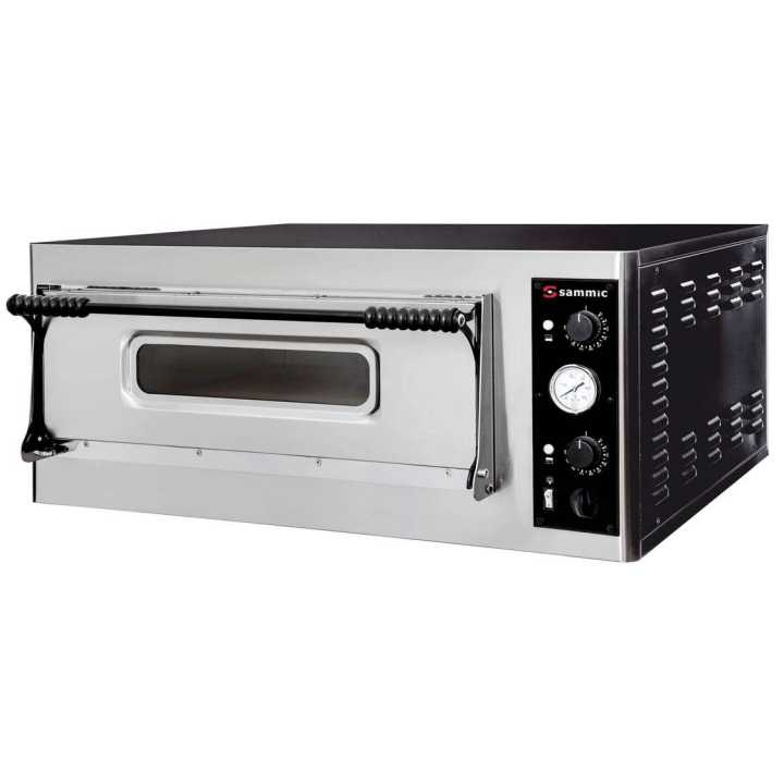 Forno de Pizza Elétrico Profissional – 4 Pizzas Ø 32cm, 4700W