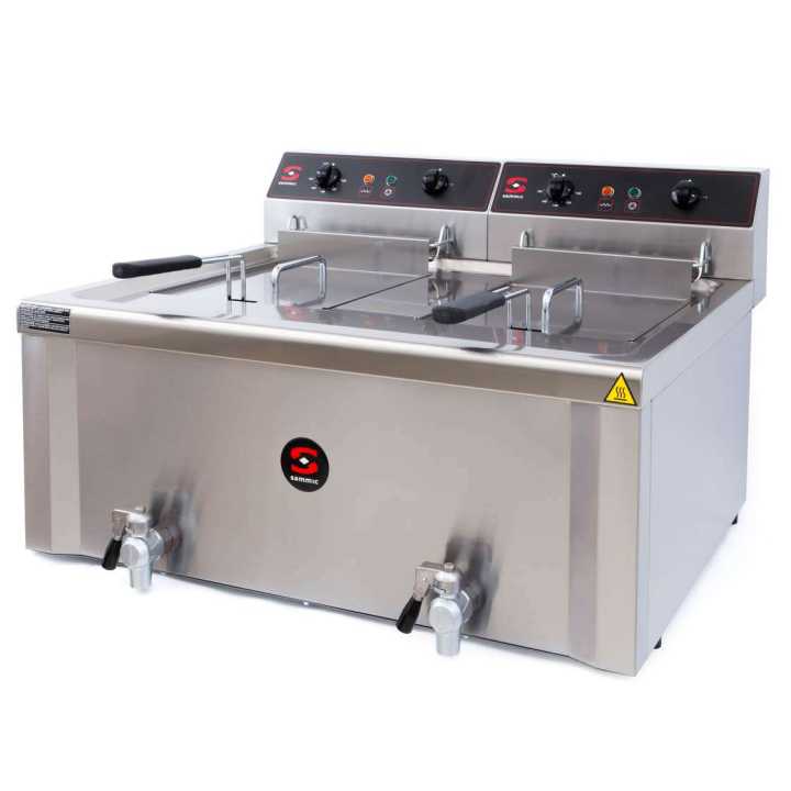 Fritadeira Elétrica Dupla 2x12L – Linha 700 para Cozinha Profissional