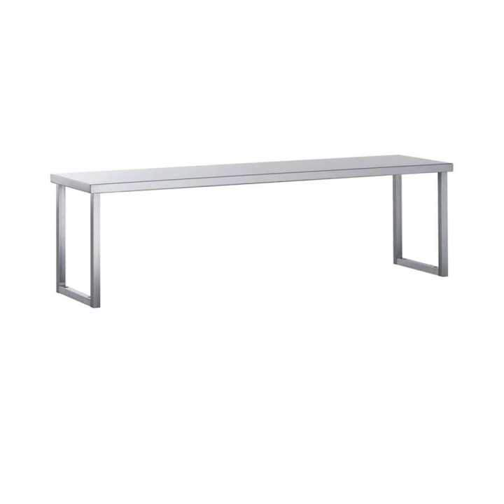 Prateleira Profissional em Aço Inox AISI 304 – 1500x350 mm
