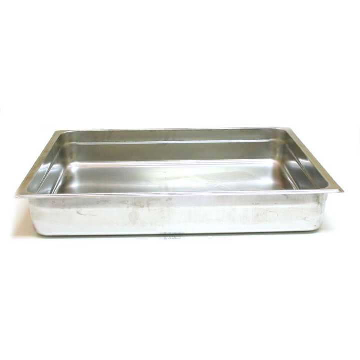 Cuvete Gastronorm GN 2/1 Inox Aço 18/10 – 100 mm profundidade