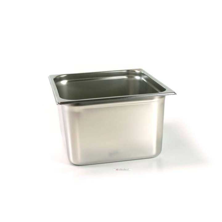 Cuvete Gastronorm 2/3, 20 cm Profundidade, Aço Inoxidável 17,5 L