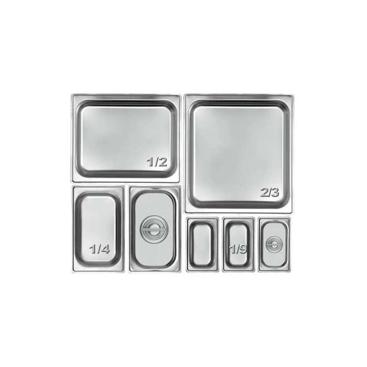 Cuvete Gastronorm GN 1/4 Inox 18/10 – 265x162x200 mm