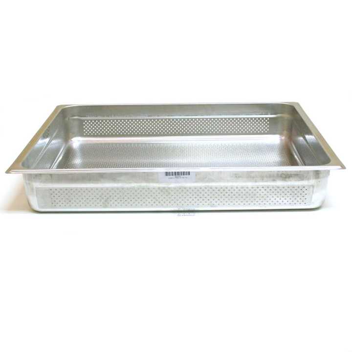 Cuvete Gastronorm Perfurada 2/1 Inox – 530x650x100mm