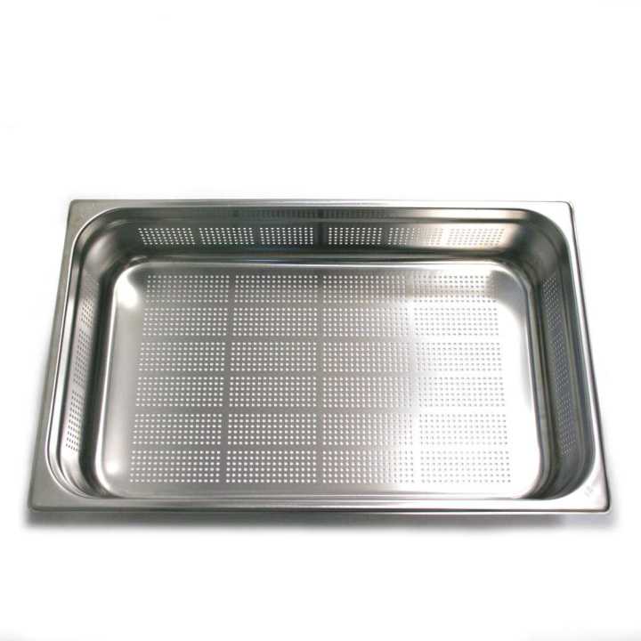 Cuvete Gastronorm 1/1 Perfurada Inox 530x325x100 mm