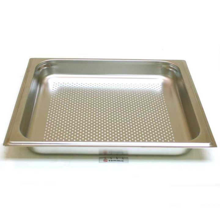 Cuvete Gastronorm 2/3 Perfurada Inox 354x325x65mm 6L