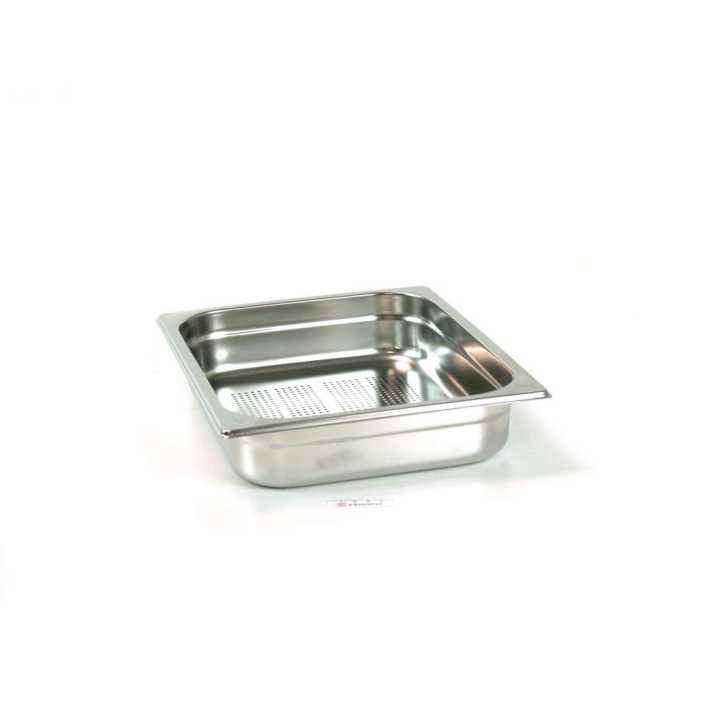 Cuvete Gastronorm Perfurada 1/2 Aço Inox 265x325x65 mm
