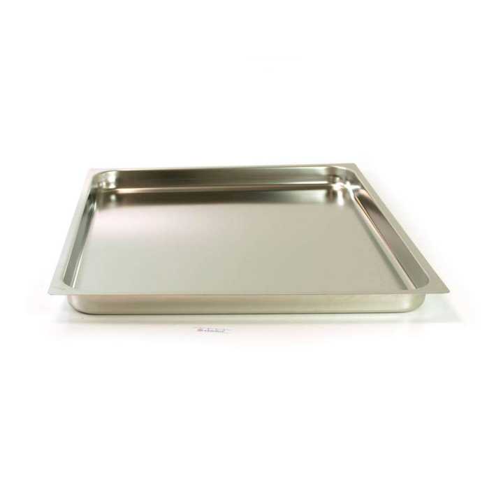 Bandeja Gastronorm 2/1 Aço Inoxidável - 530x650x40 mm