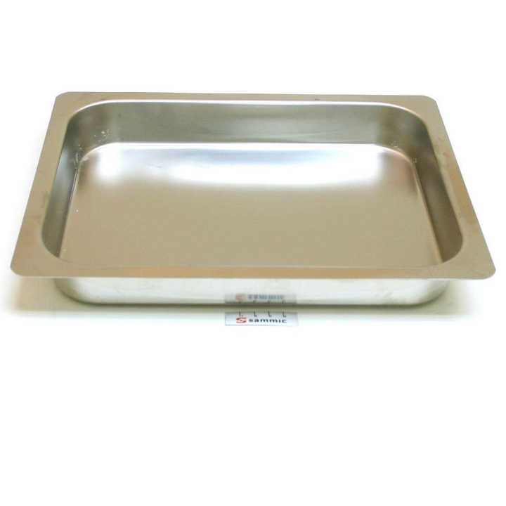 Bandeja Gastronorm 1/2 Aço Inox 265x325x40 mm