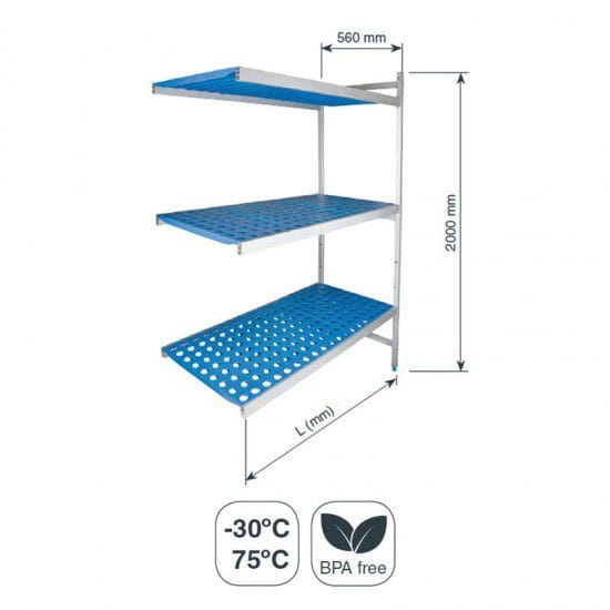 Estante Modular 3 prateleiras