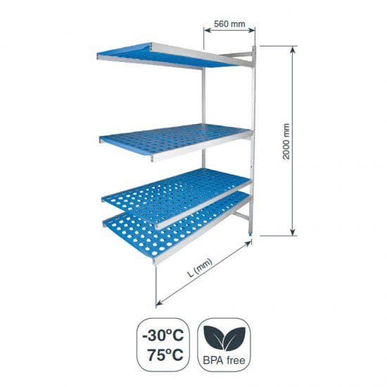 Estante Modular 4 prateleiras