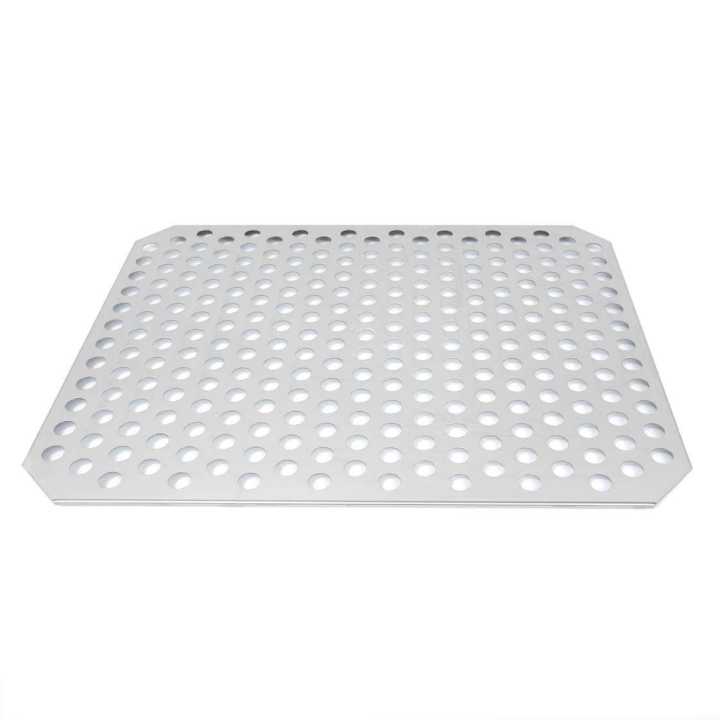 Base separadora em inox para cuba de 56 litros