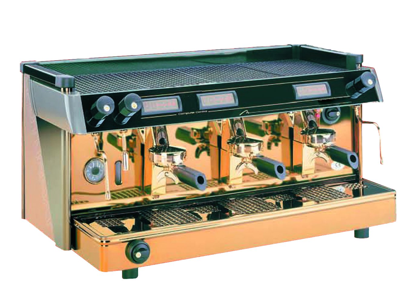 Máquina de Café Espresso CEE Luxus, 3 Grupos, 400V