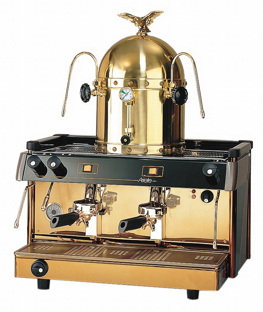 Máquina de Café Espresso Profissional 2 grupos 2600W