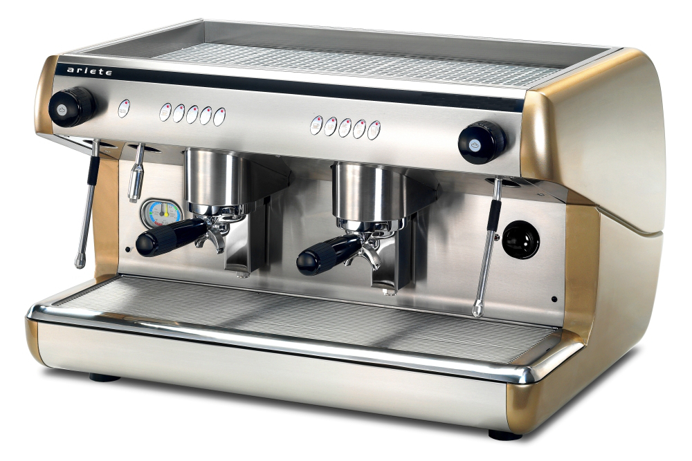 Máquina de Café Espresso Profissional 2 grupos 13L 3500W