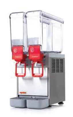 Máquina de Sumos Compacta 2x8L Elétrica 230V