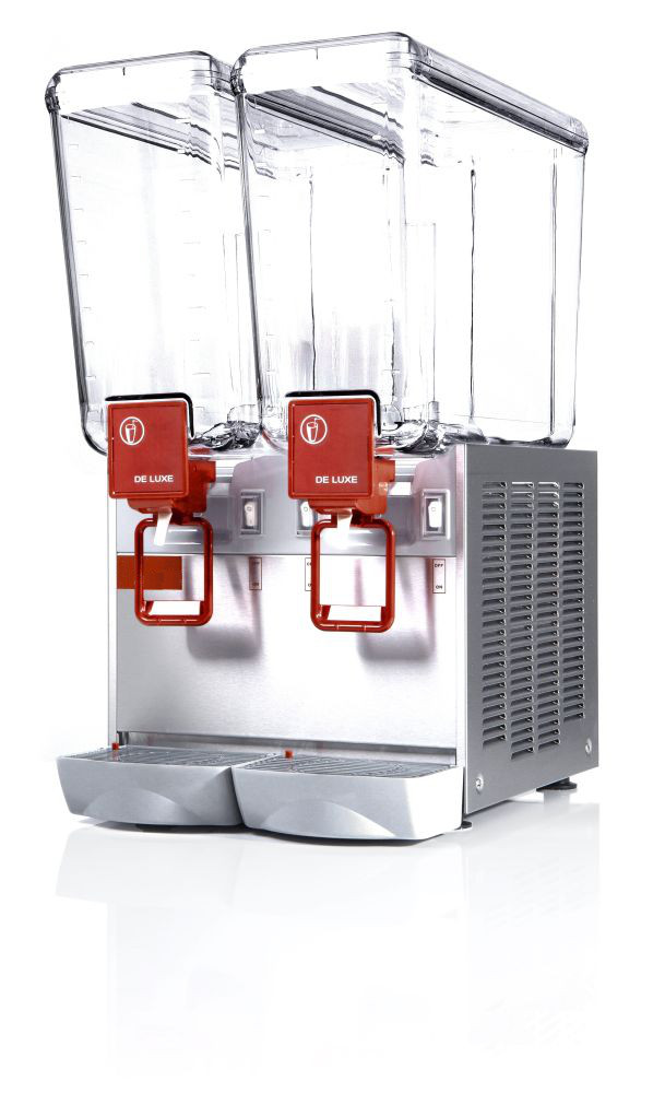 Distribuidor de Sumos Refrigerado 2x20L Elétrico 230V