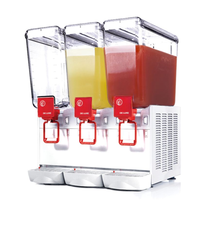 Máquina de Sumos Refrigerados 3x20L Elétrica 230V