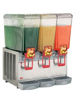 Máquina de Sumos Refrigerados 3x20L Elétrica 230V