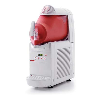 Máquina de Gelados Compacta 6 Litros com Iluminação e Fechadura