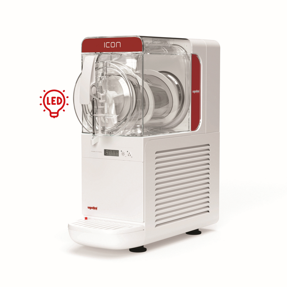 Máquina de Sorvete e Granizados, 1L, Cuba 2,8L, 230V