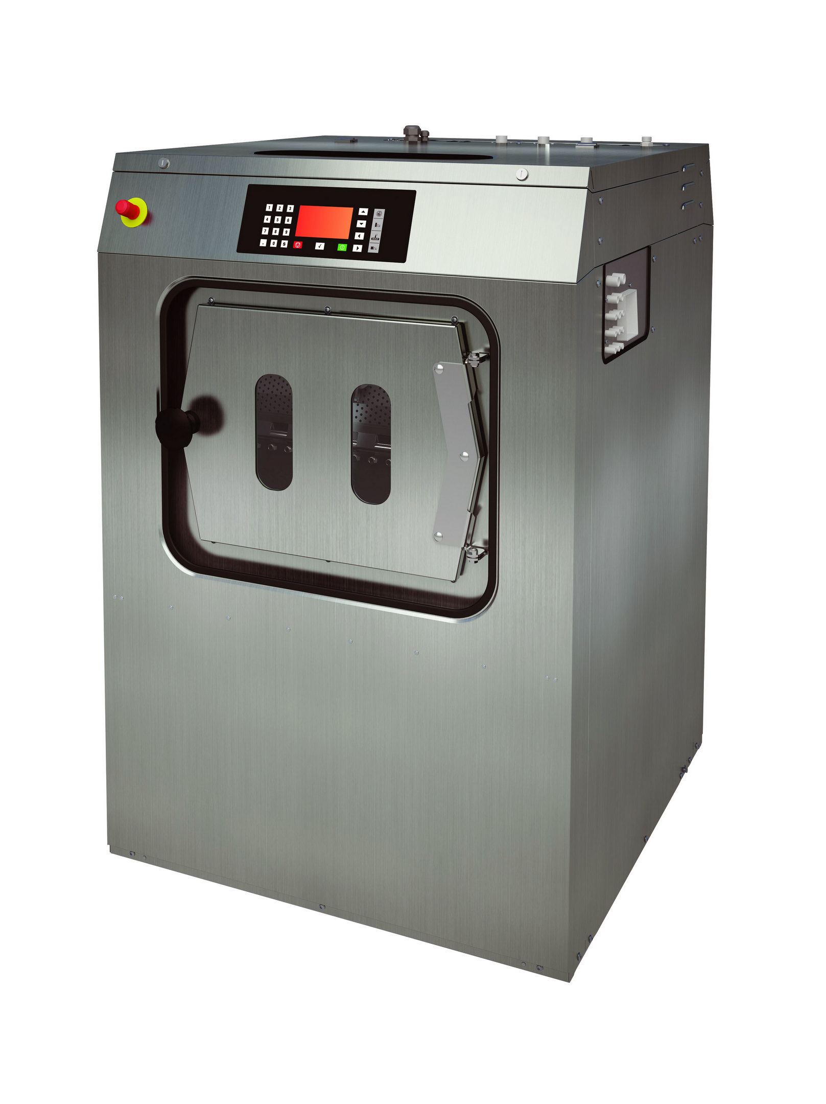 Máquina de Lavar Roupa Industrial 280L Elétrica a Vapor Alta Centrifugação