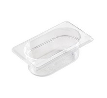 Tabuleiro Gastronorm 1/9 Policarbonato - 0,8 L, 100 mm Altura