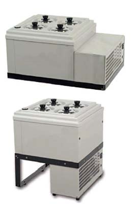 Vitrine Refrigerada para Gelados -25ºC, 4 Cubas, 495x706x400 mm