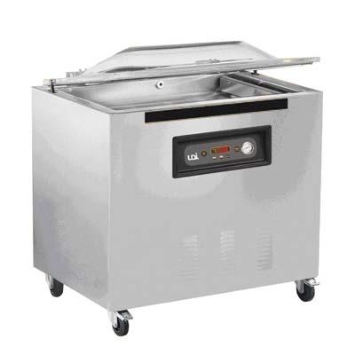Máquina Vácuo Câmara 90 cm Atmosfera Modificada Gás Inerte