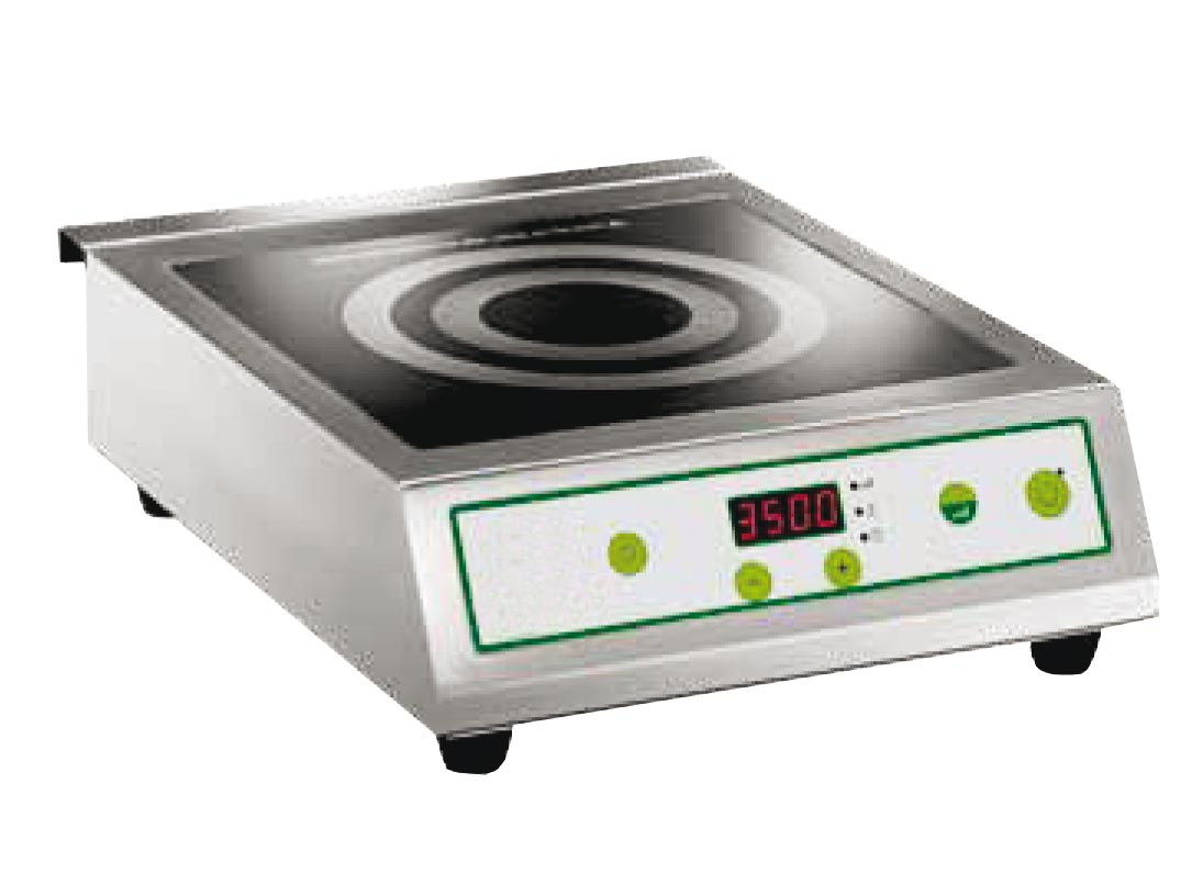 Placa de Indução Elétrica 3.5 kW para Cozinha Profissional