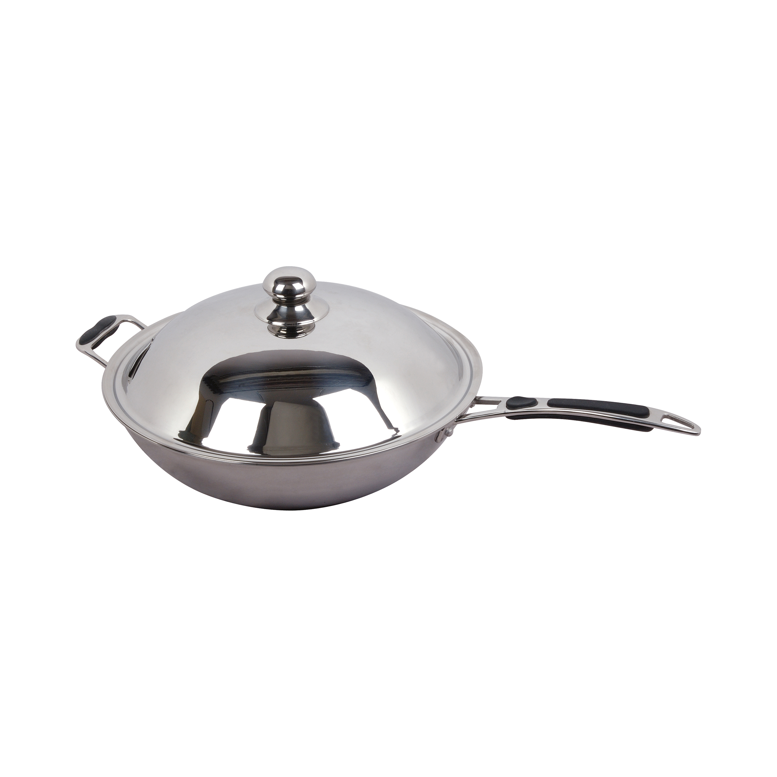 Panela Wok Industrial para Indução, Ø 360 mm