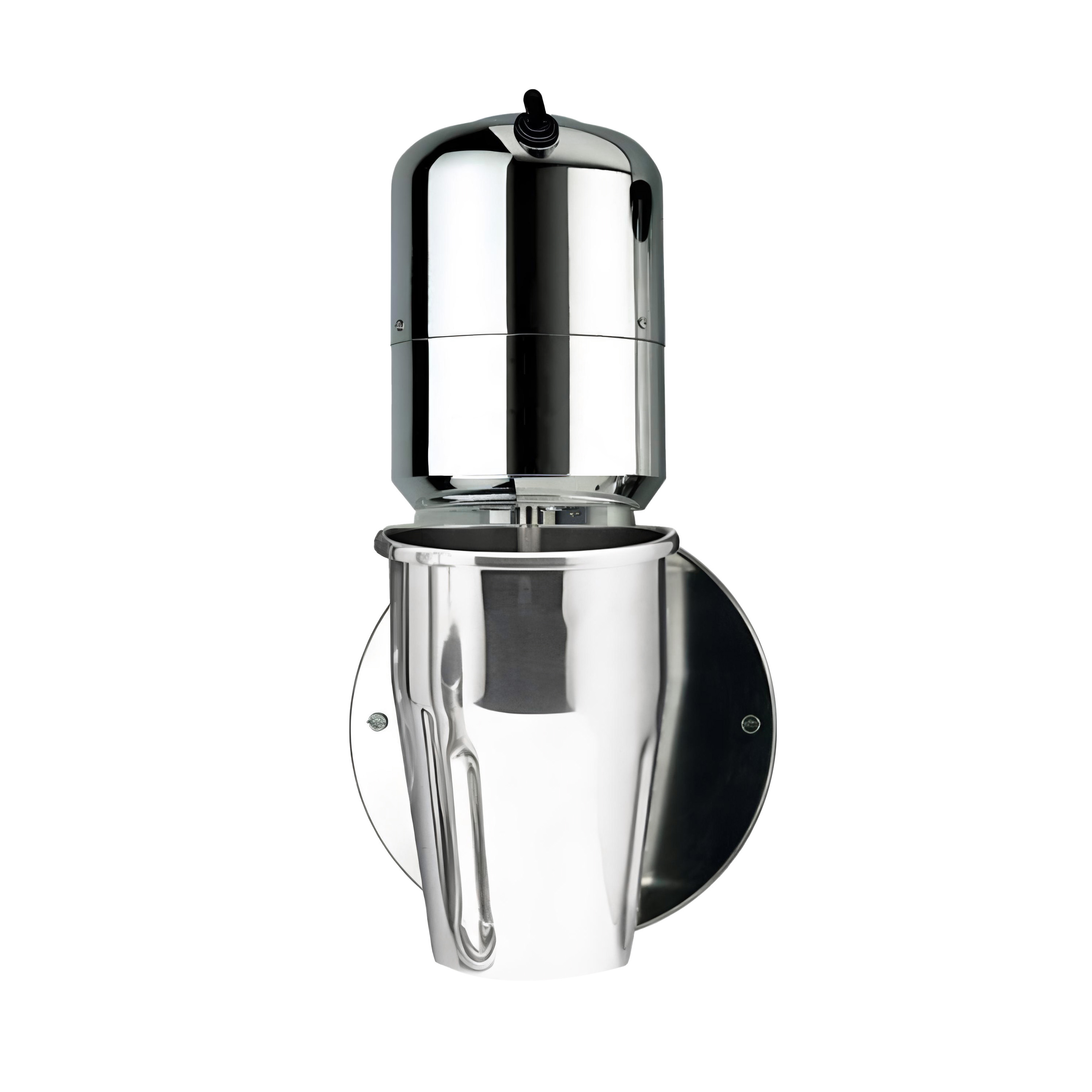Batedor de Batidos Industrial de Parede, 1 Copo Inox