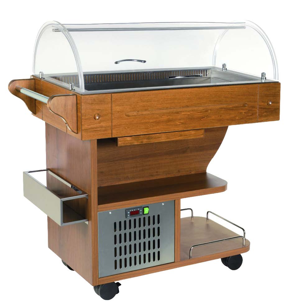 Vitrines Refrigeradas de Pastelaria Carrelino 1060mm