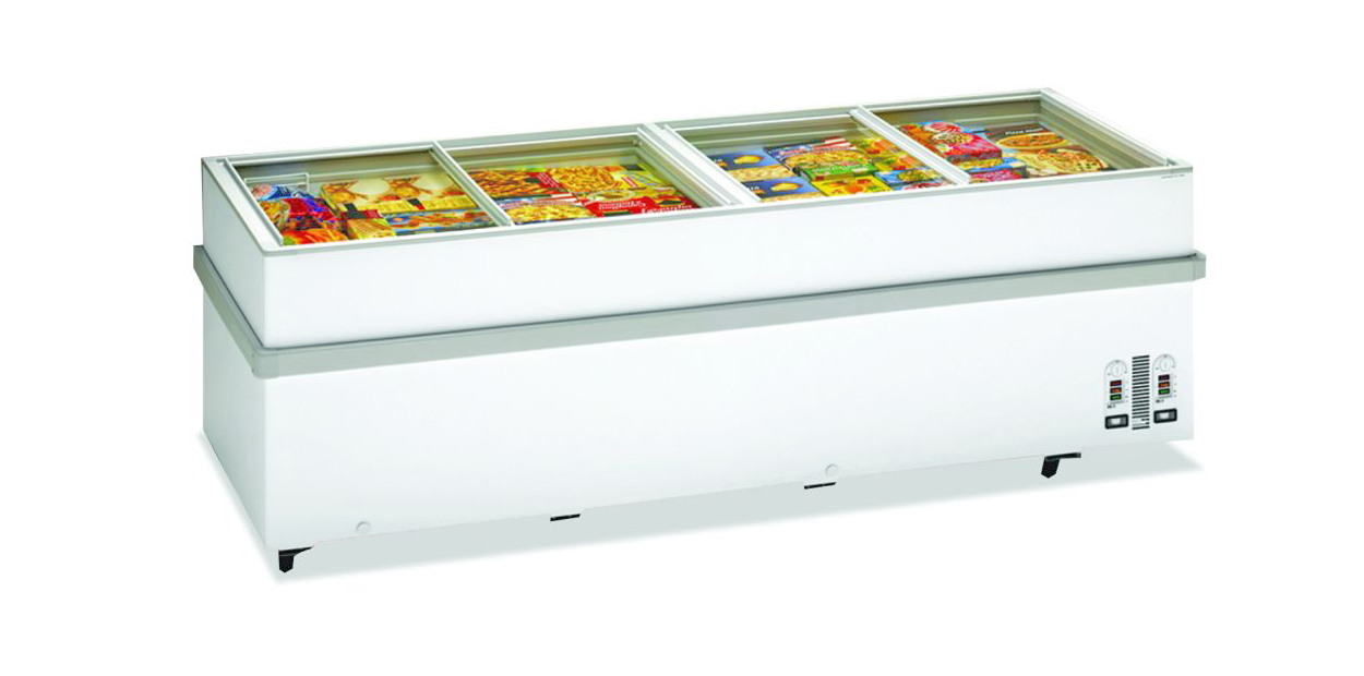 Arca Congeladora Profissional 597L – Ilha de Exposição 155cm