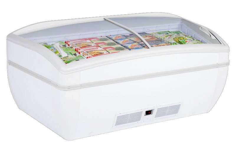 Expositor Congelador Profissional com Descongelação Automática 450L