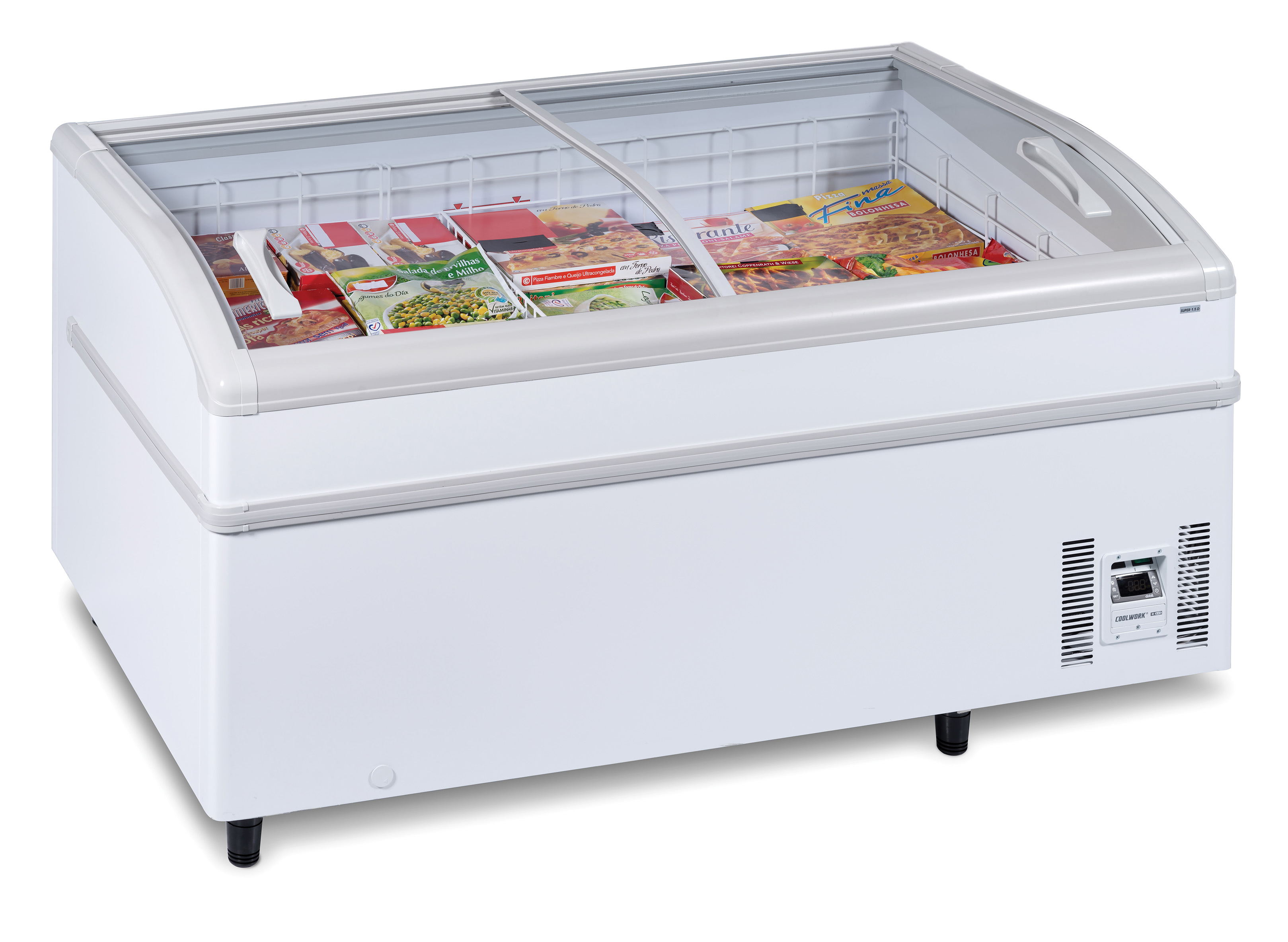 Expositor Congelador Profundo 150 cm com Descongelação Automática