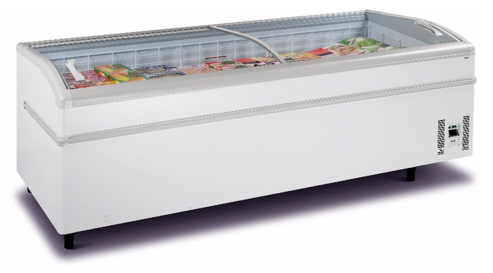 Expositor Congelador Horizontal 250 cm, 750 L, Descong. Auto