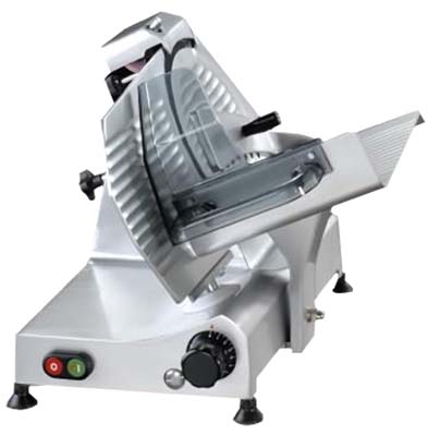 Cortadora de Fiambre Elétrica de 300 mm com Afiador Integrado