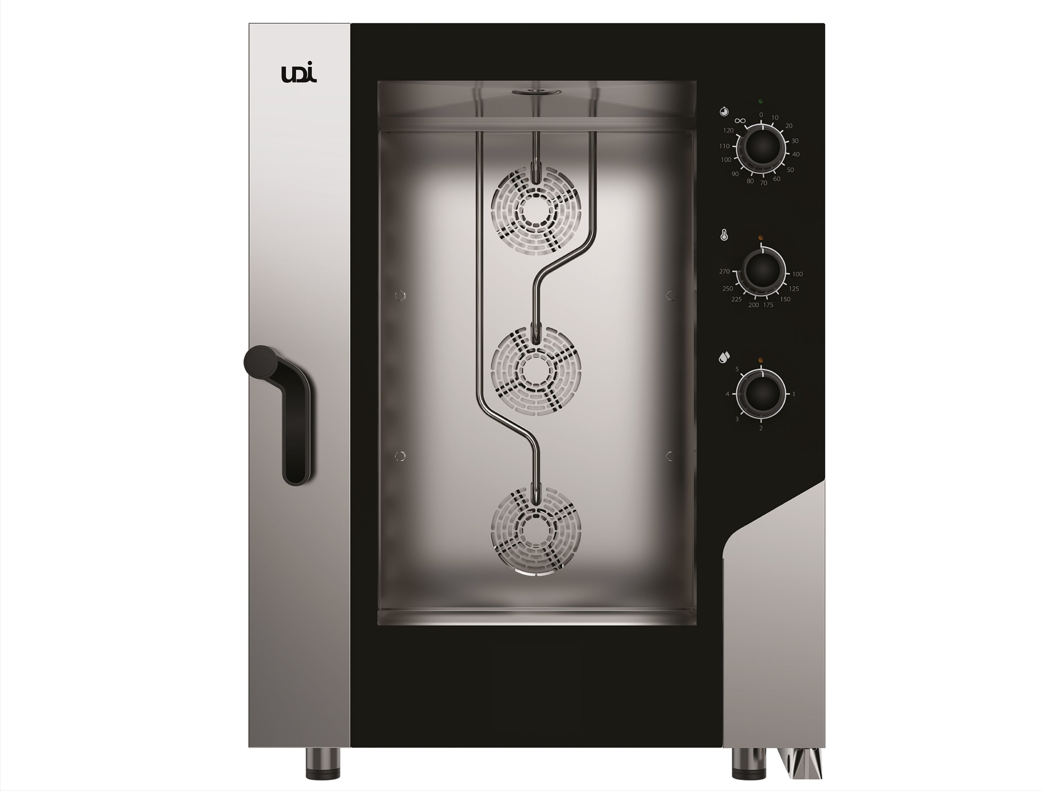 Forno Elétrico Combinado 10 Tabuleiros GN1/1, 15.5 kW