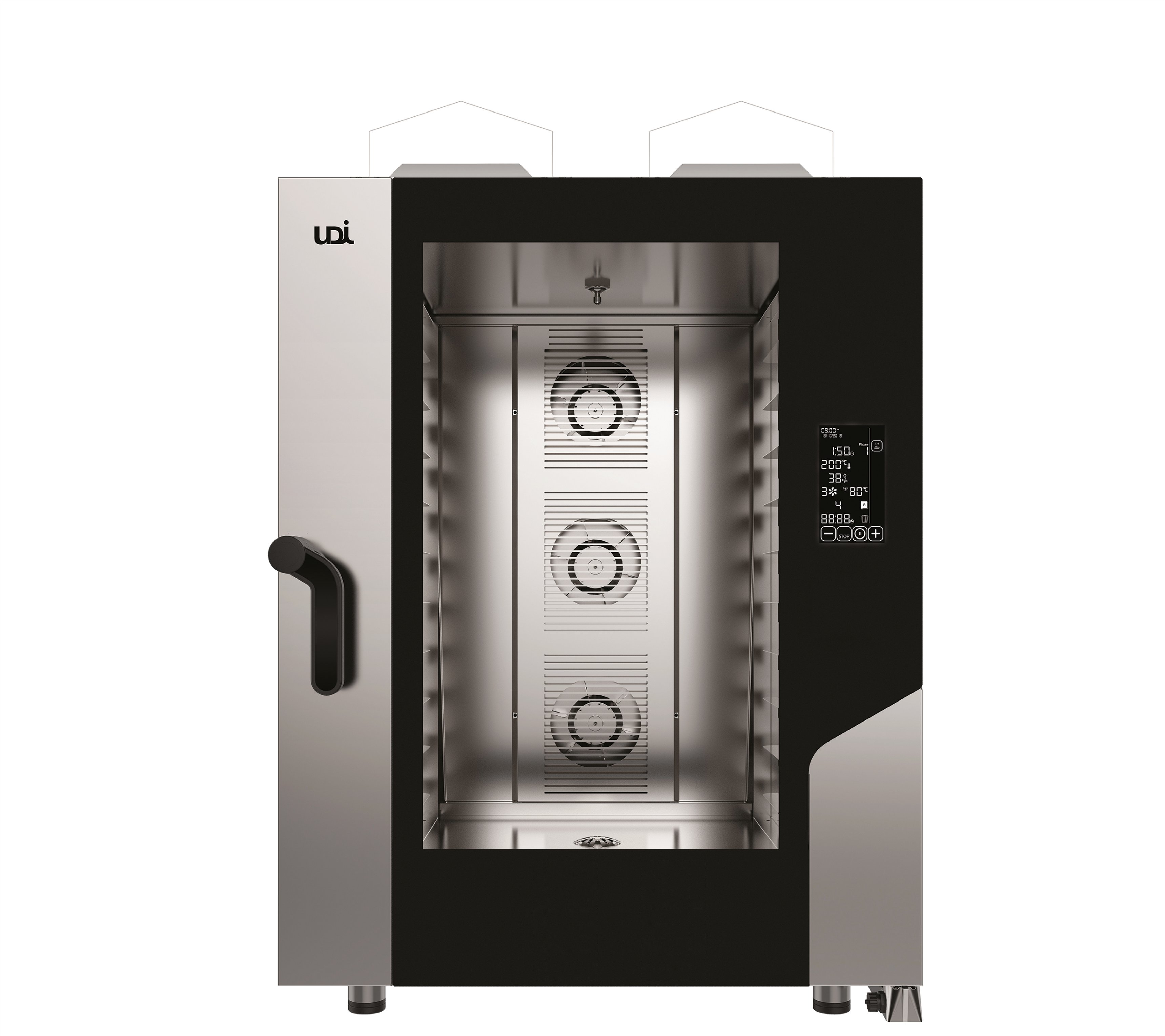 Forno a Gás Combinado 10 Tabuleiros GN 1/1 ou 600x400 mm
