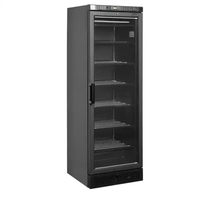 Congelador com ecrã, preto  UFSC371G Black