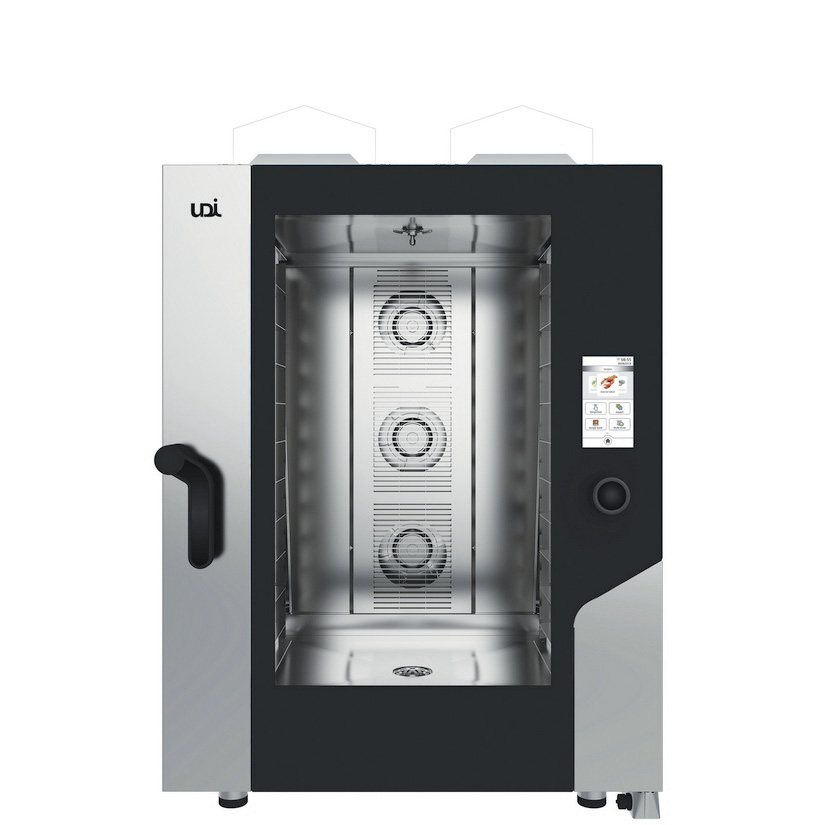 Forno Combinado a Gás com Vapor Direto Touch 10x1/1 GN - 40x60