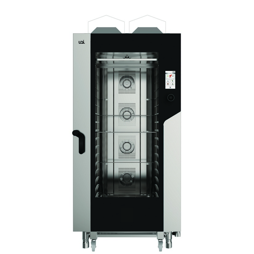 Forno a Gás Carregável para 16 Tabuleiros 600x400mm com Touch Screen