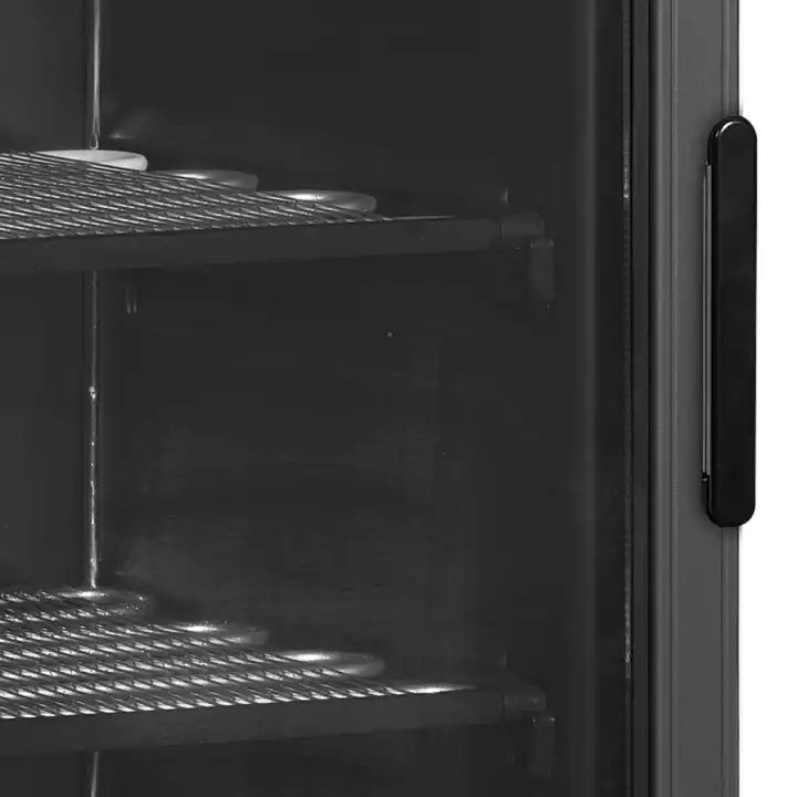 Congelador de exposição, dobradiça esquerda  UFSC371G Black L/H