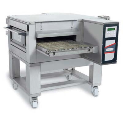 Forno de Pizzas Elétrico de Tapete Contínuo 850x500mm, 13.8kW