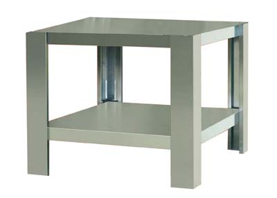 Suporte Robusto para Forno de Pizzaria 1060x1080x700 mm