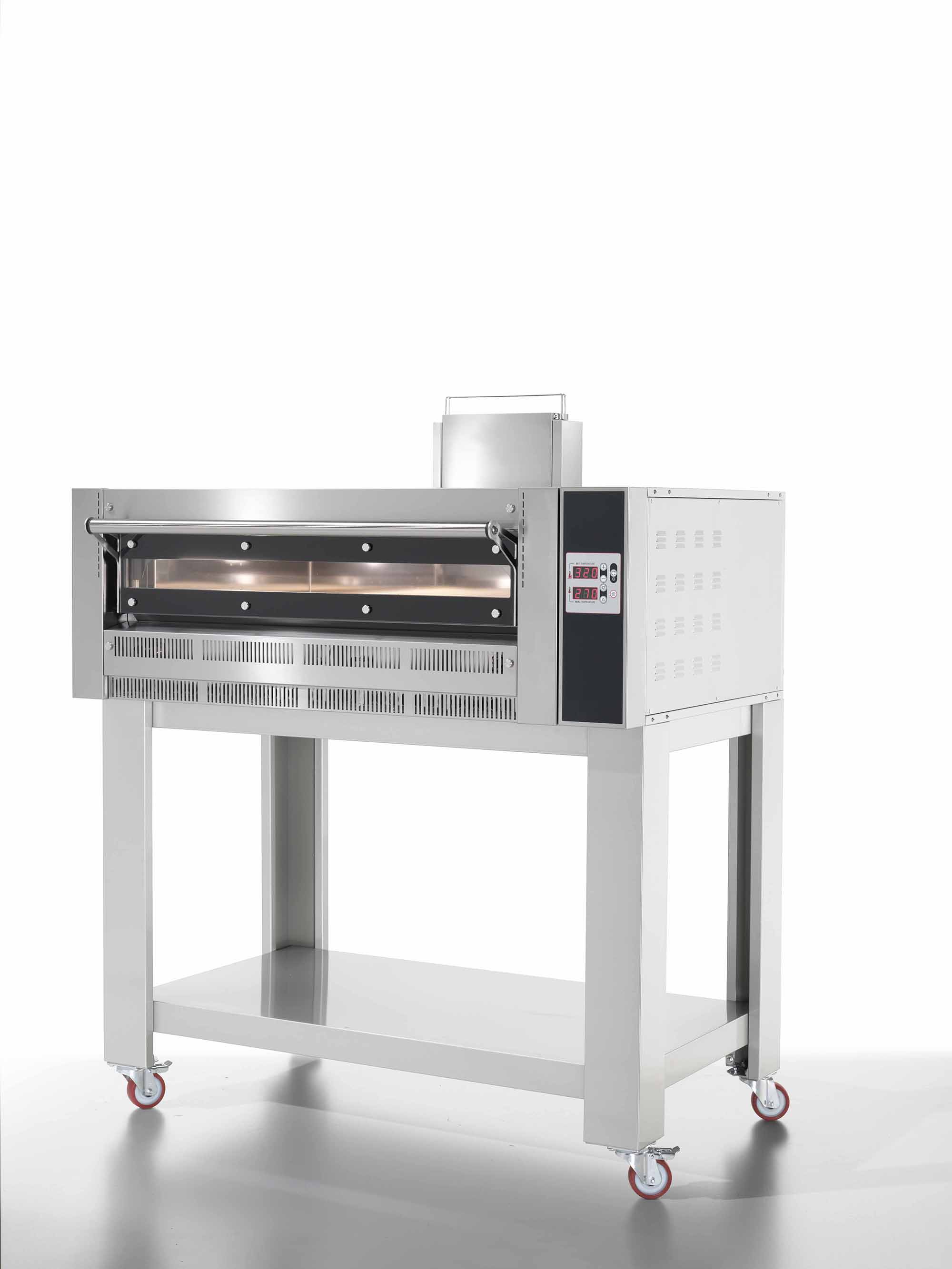 Forno Pizza a Gás UD2110.144 Inox Simples 9 (Ø350) Pizzas
